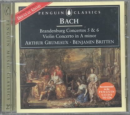 Brandenburg Concertos 5 & 6 cover