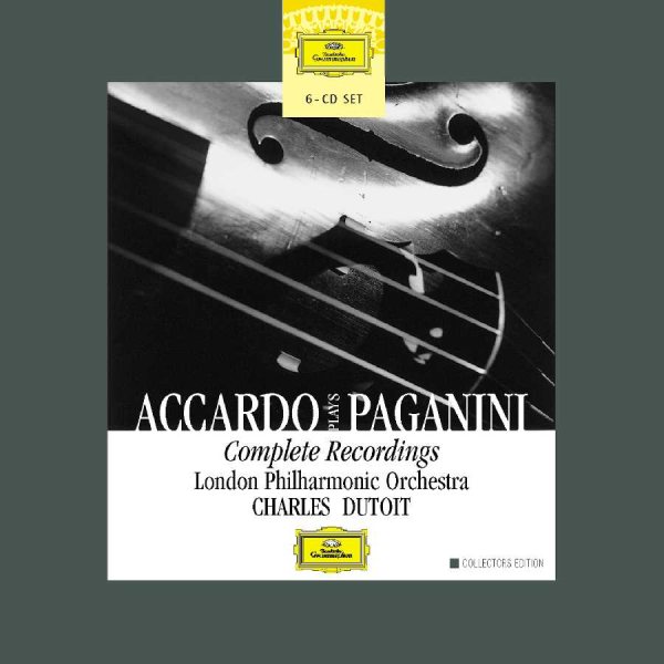Paganini by Accardo: Complete Recordings cover