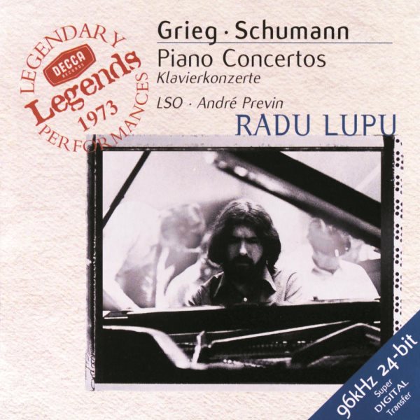 Grieg, Schumann: Piano Concertos / Radu Lupu, André Previn cover