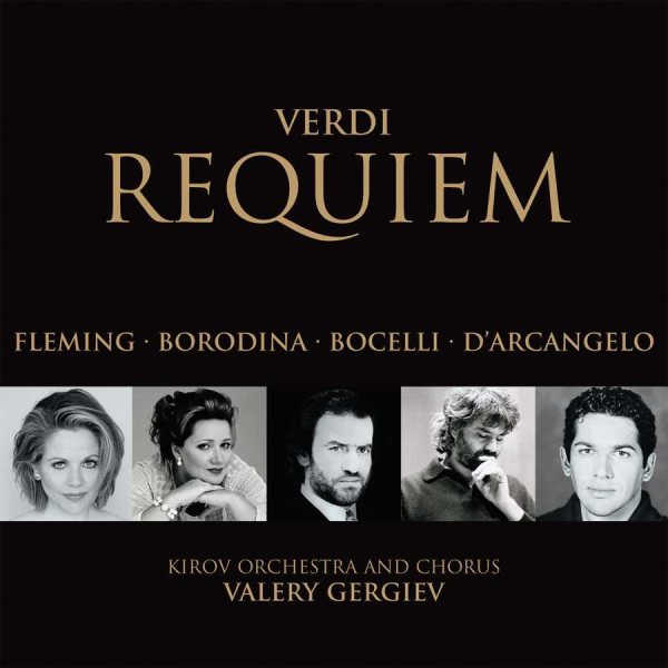 Verdi - Requiem / Fleming · Borodina · Bocelli · D'Arcangelo · Gerviev cover
