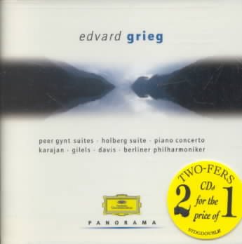 Peer Gynt Suites/ Holberg Suite/ Piano Concerto/ Lyric Pieces/ Norwegian Dances cover