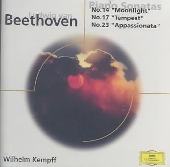 Beethoven: Piano Sonatas No. 14 - Moonlight / Piano Sonatas No. 17 - Tempest / Piano Sonatas No. 23 - Appassionata