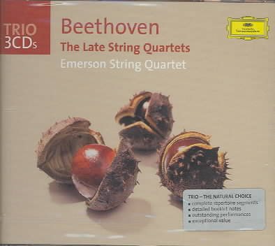 Beethoven: The Late String Quartets cover