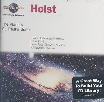 Holst: The Planets / St. Paul's Suite cover