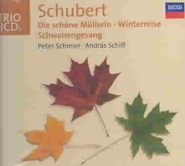Schubert: Die Schone Mullerin / Winterreise / Schwanengesang cover