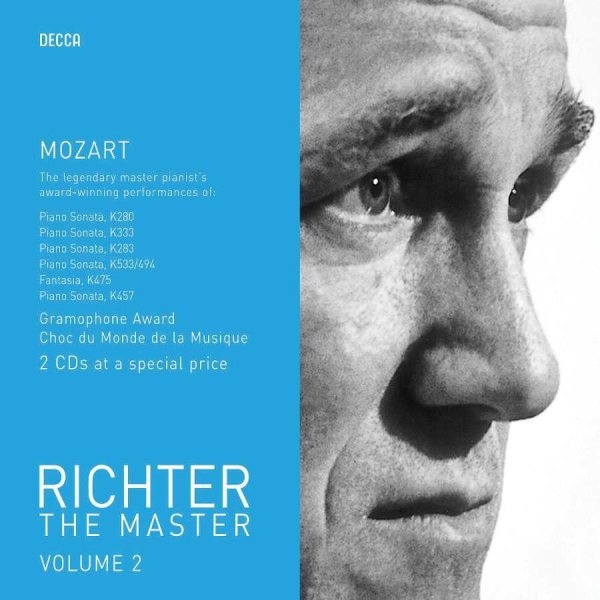Richter the Master, Vol. 2: Mozart - Piano Sonatas cover