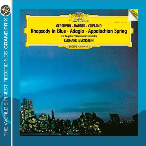 Gershwin/Copland/Barber: Rhapsody In Blue, Appalachian Spring, Adagio cover