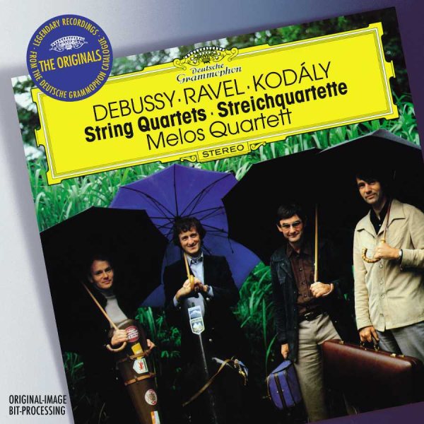 DG Originals Series: Debussy Ravel Kodaly: String Quartets cover