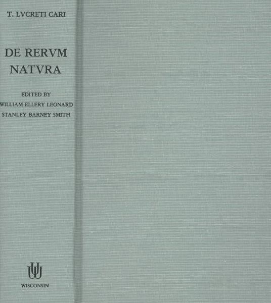 De Rerum Natura: Libri Sex cover