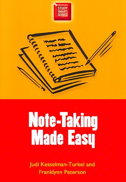 Note-Taking Made Easy (Study Smart Series) cover