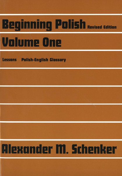 Beginning Polish: Volume 1 (Yale Language Series) cover