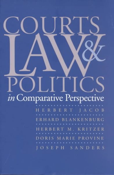 Courts, Law, and Politics in Comparative Perspective cover