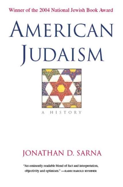 American Judaism: A History cover