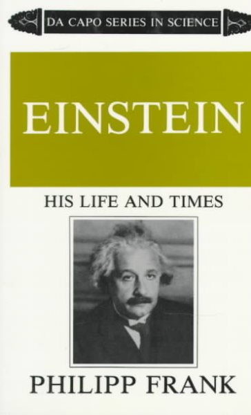 Einstein (Da Capo Series in Science) cover
