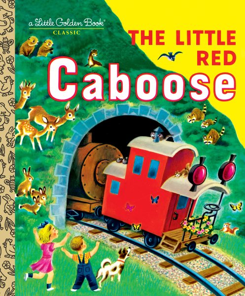 The Little Red Caboose (Little Golden Book) cover