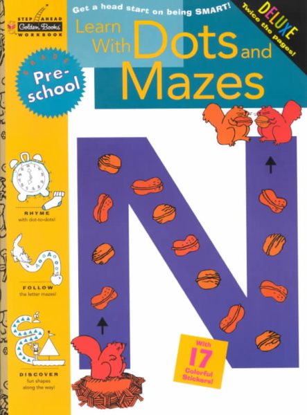 Learn with Dots and Mazes (Preschool) (Step Ahead) cover