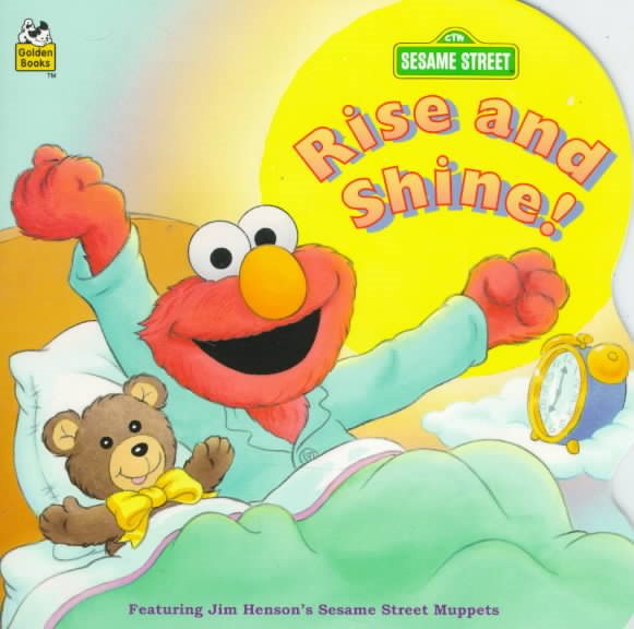 Elmo Rise And Shine (Golden Books) cover