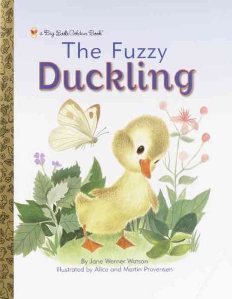 The Fuzzy Duckling (Big Little Golden Book) cover