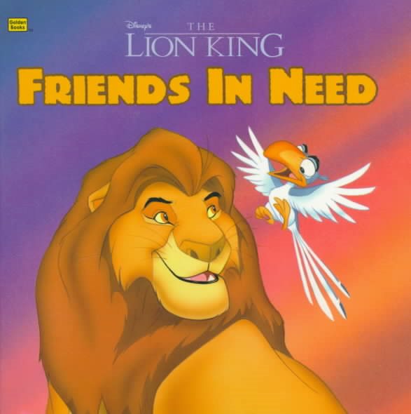 Disney's the Lion King: Friends in Need (Golden Books)