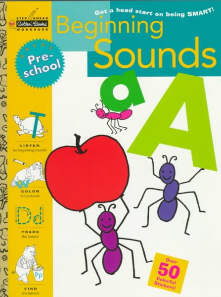 ABC Beginning Sounds: Step Ahead (Step Ahead Golden Books Workbook) cover