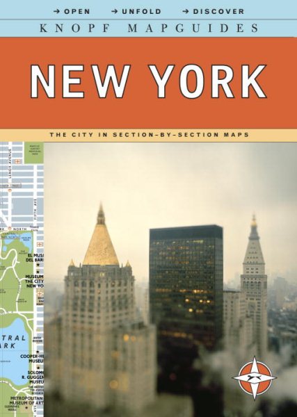 Knopf Mapguides: New York: The City in Section-by-Section Maps cover