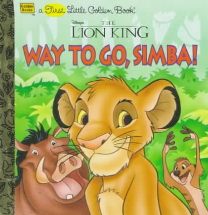 Way to Go, Simba! (First Little Golden Book) cover