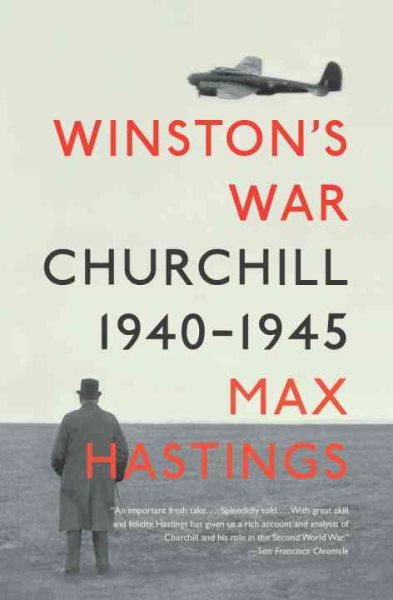 Winston's War: Churchill, 1940-1945 cover