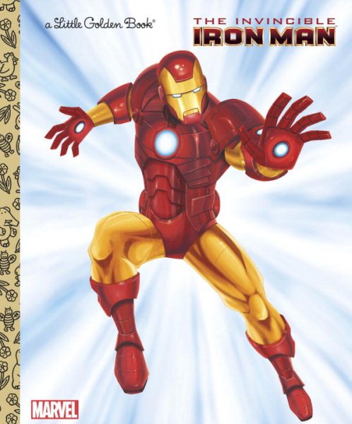 The Invincible Iron Man (Marvel: Iron Man) (Little Golden Book) cover
