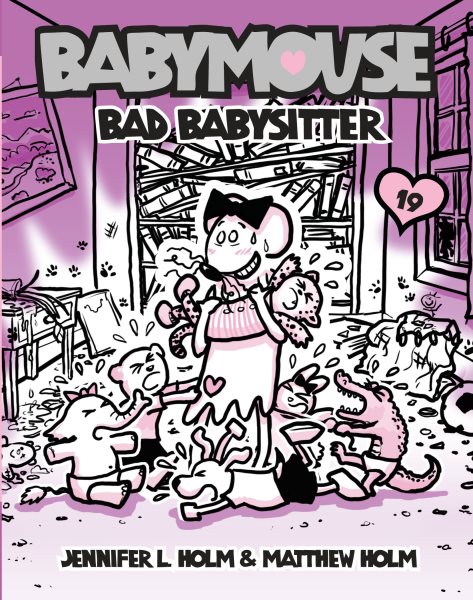 Babymouse #19: Bad Babysitter cover