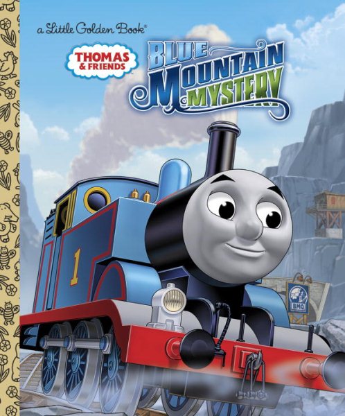 Blue Mountain Mystery (Thomas & Friends) (Little Golden Book) cover