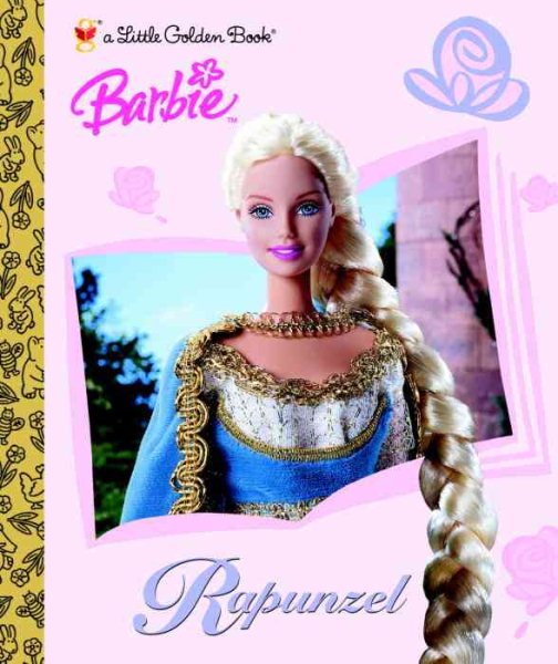 Rapunzel (Barbie, Little Golden Book) cover
