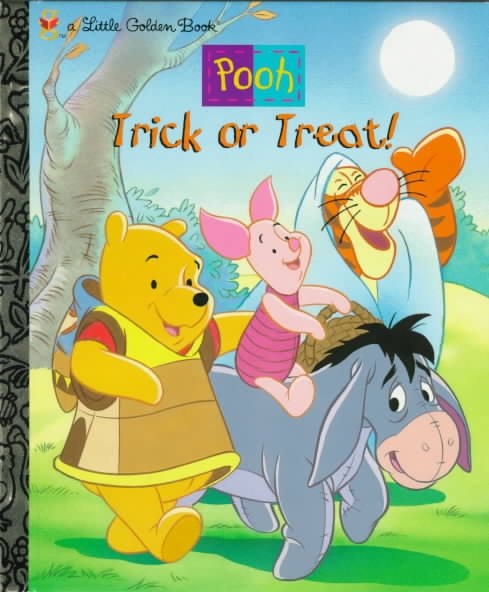 Pooh Trick or Treat! (Little Golden Book) cover