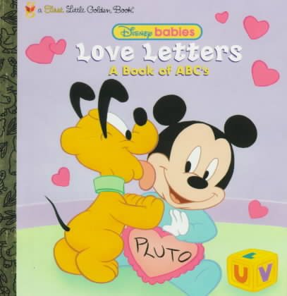 Love Letters: A Book of ABC's (First Little Golden Book) cover
