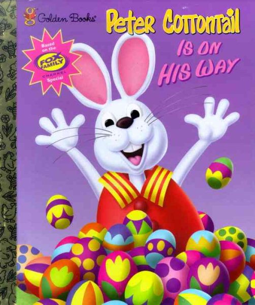 Peter Cottontail Is on His Way (Little Golden Book) cover