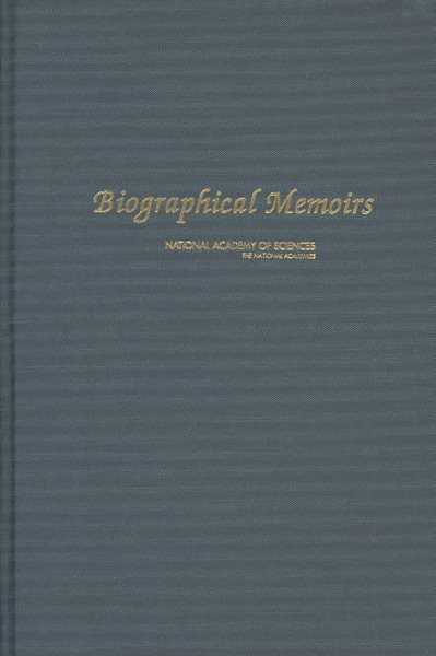 Biographical Memoirs: Volume 83
