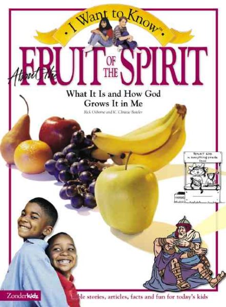 I Want to Know About  the Fruit of the Spirit cover