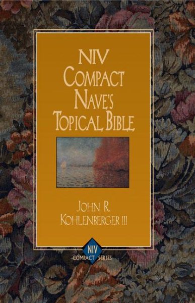 NIV Compact Nave's Topical Bible cover