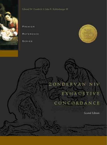 Zondervan NIV Exhaustive Concordance cover