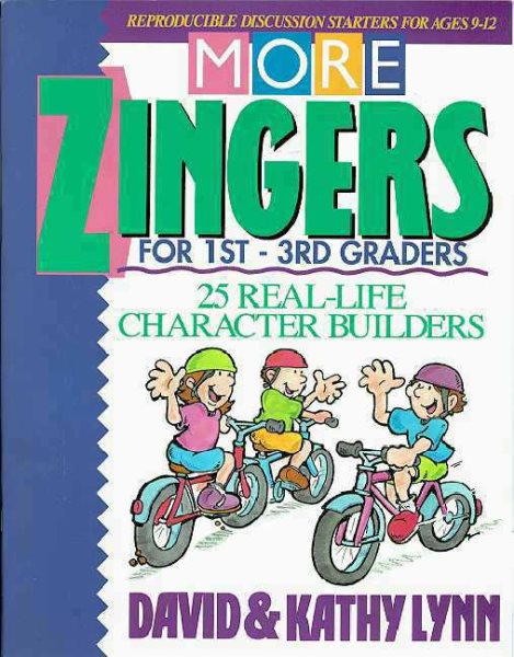 More Zingers for 1St-3Rd Graders: 12 Real-Life Character Builders cover
