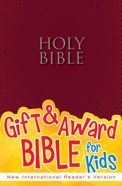 NIrV, Gift and Award Bible, Paperback, Burgundy cover