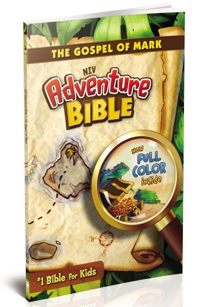NIV, Adventure Bible: The Gospel of Mark, Paperback, Full Color cover