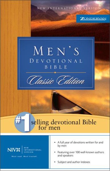 NIV Men's Devotional Bible: New International Version cover