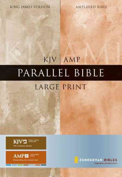 KJV/Amplified Parallel Bible, Large Print (King James Version) cover