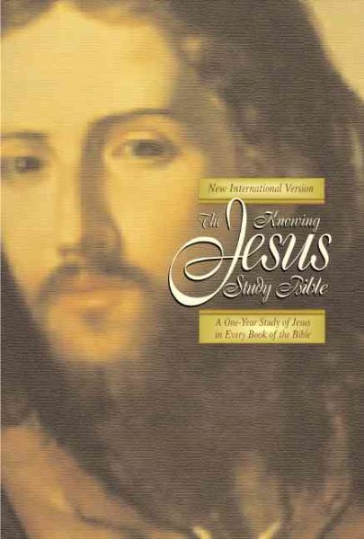 Knowing Jesus Study Bible, The cover