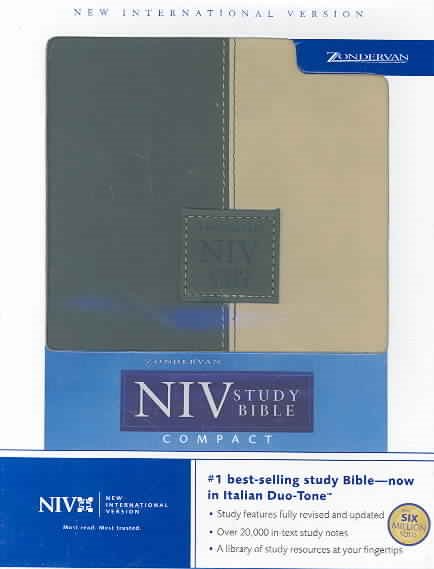 NIV Study Compact, LTD (New International Version)