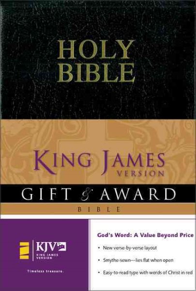 Holy Bible KJV Gift & Award Bible, Revised Edition cover