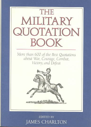 The Military Quotation Book cover