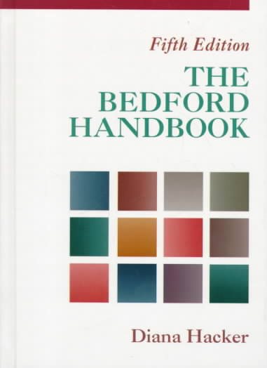 Bedford Handbook cover