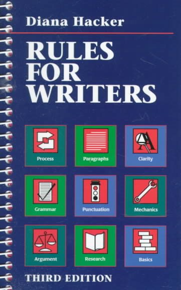 Rules for Writers: A Brief Handbook