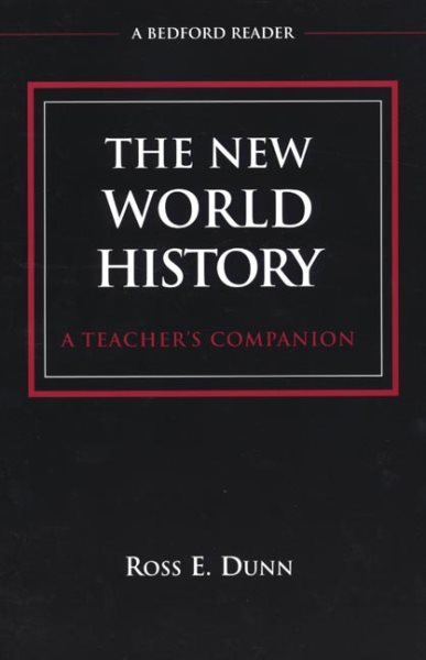 The New World History: A Teacher's Companion (Bedford Reader) cover